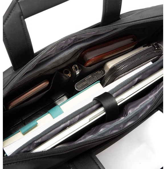 Επαγγελματικός Χαρτοφύλακας BANGE 7702 Μαύρο